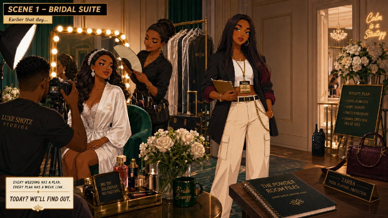 Scene 1 — Bridal Suite