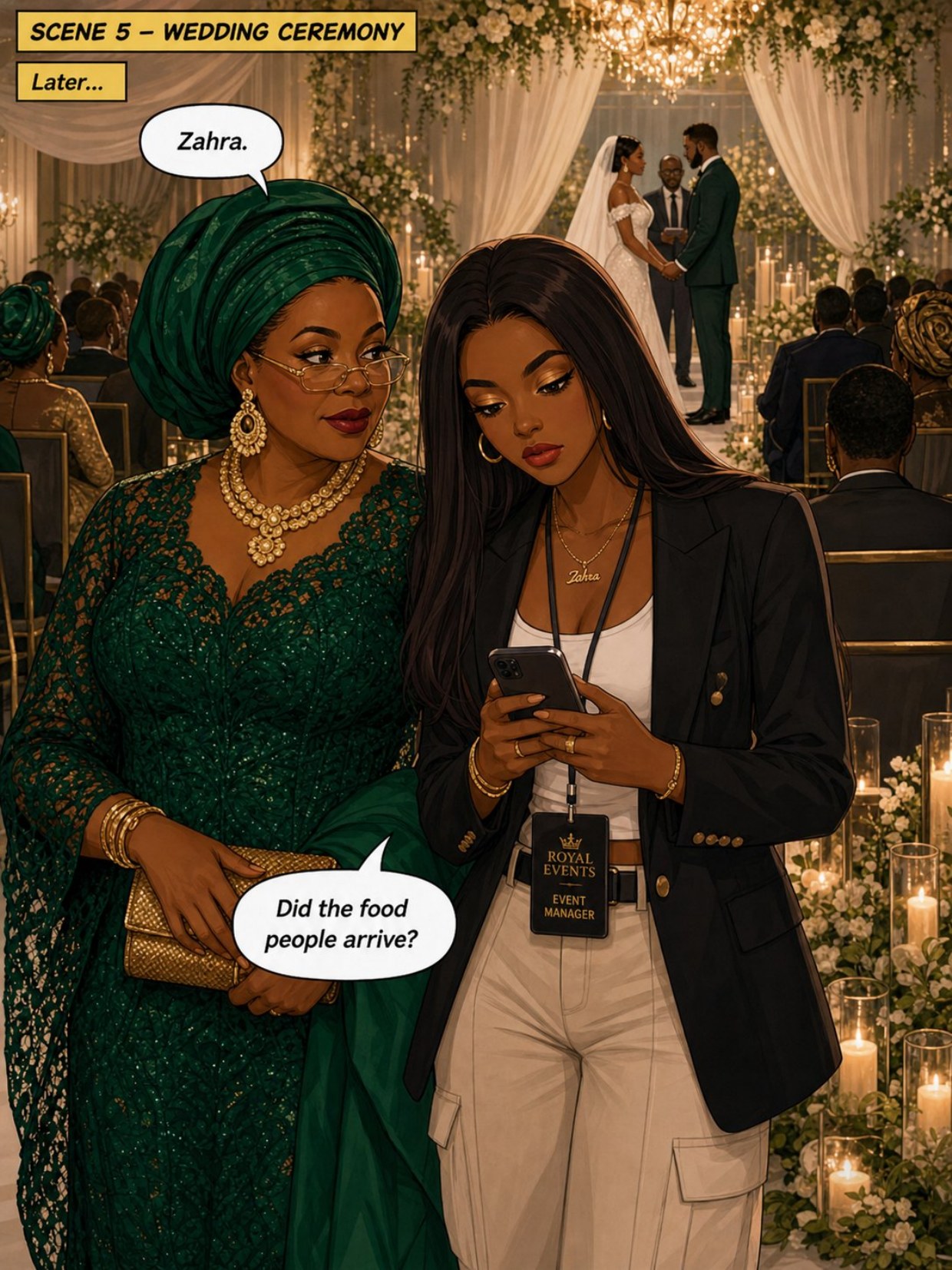Scene 5 — Wedding Ceremony