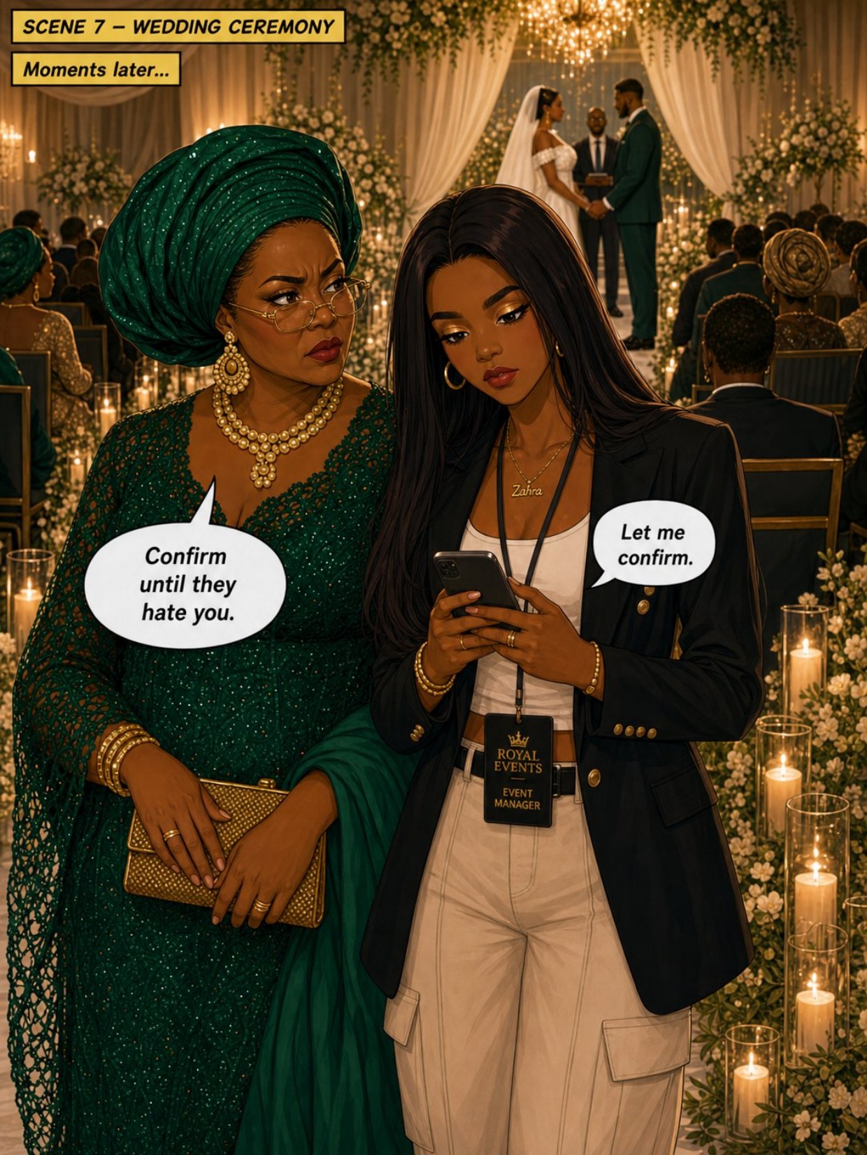 Scene 7 — Wedding Ceremony