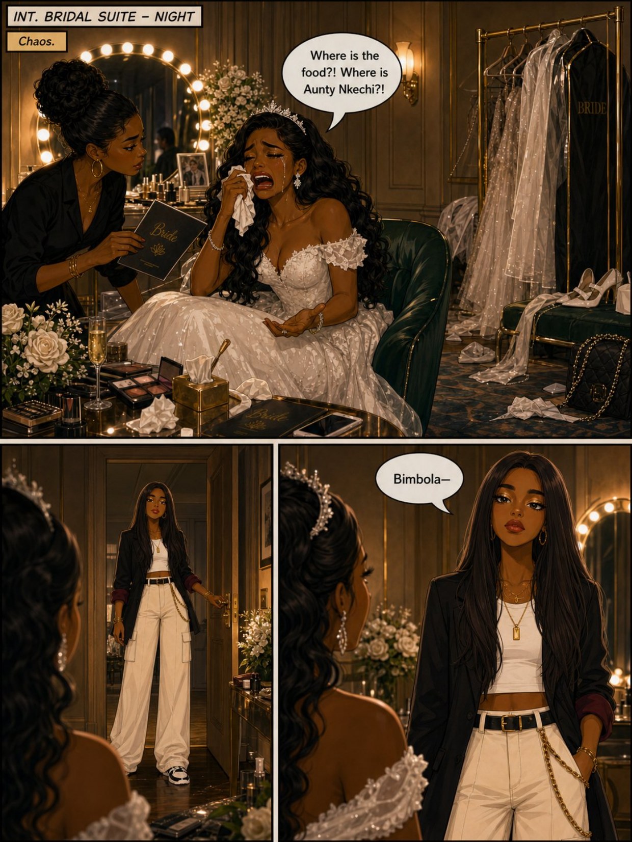 Bridal Suite — Night — Chaos